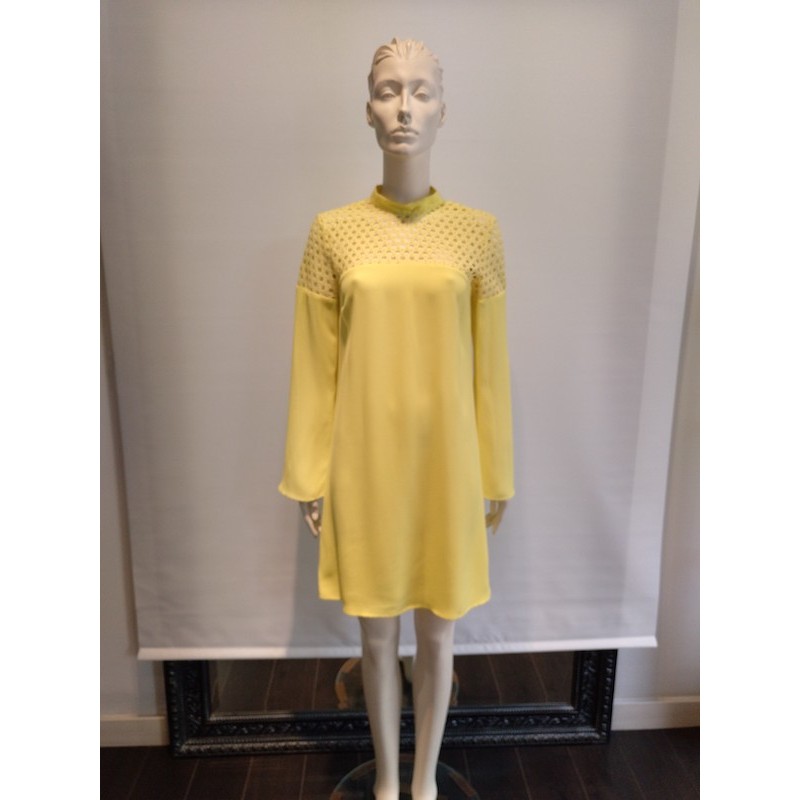 Vestido LIU JO amarillo - Tienda de Ropa - Boutique Valentina