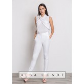Pantalón ALBA CONDE blanco
