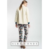 Pantalón ALBA CONDE estampado flores