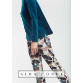 Pantalón ALBA CONDE estampado flores