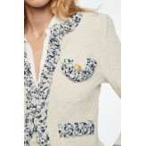 Chaqueta THE EXTREME COLLECTION clásica tweed sky