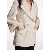 Chaqueta ALBA CONDE de tweed cruda