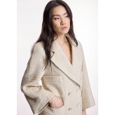 Chaqueta ALBA CONDE de tweed cruda