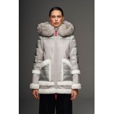 Parka DICHI plata combinada