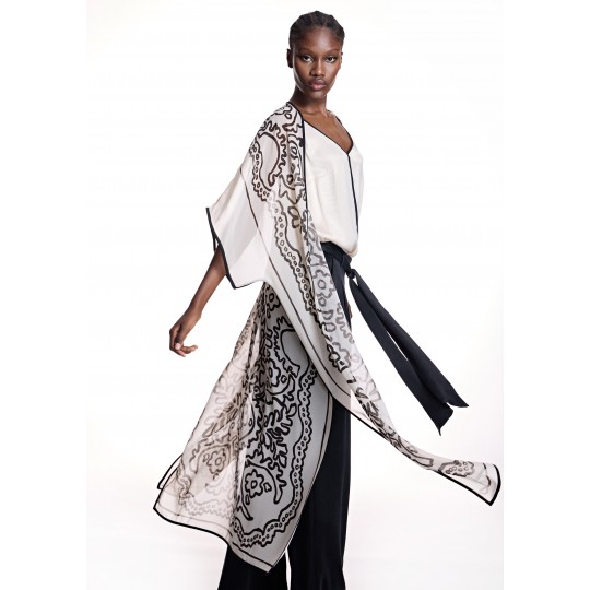 Kimono ALBA CONDE largo gasa