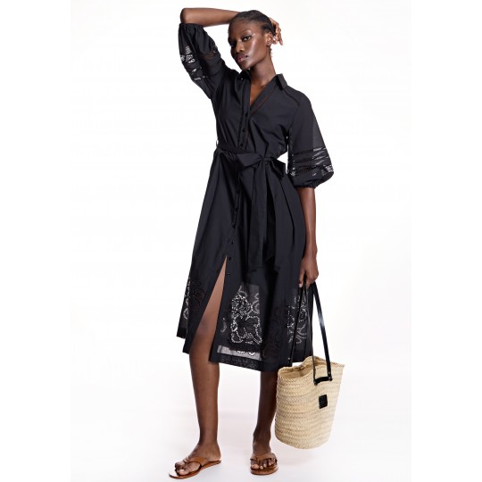 Vestido ALBA CONDE midi camisero