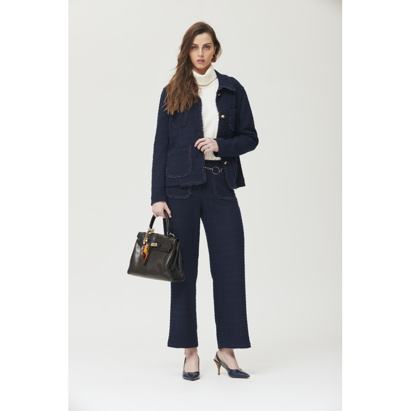 Chaqueta OKY COKY azul marino