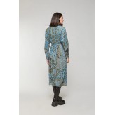 Vestido MERCEDES DE MIGUEL azul