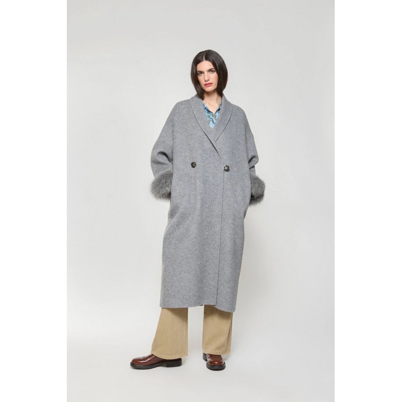 Abrigo MERCEDES DE MIGUEL gris