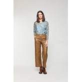 Camiseta MERCEDES DE MIGUEL azul