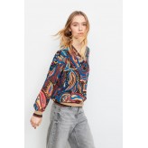 Blusa ALDO MARTINS multicolor