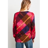 Blusa ALDO MARTINS multicolor