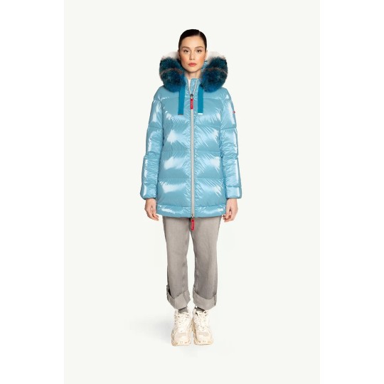 Parka DICHI azul claro