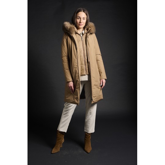Parka GUS camel