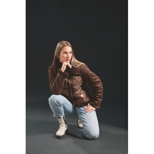 Cazadora GUS marrón