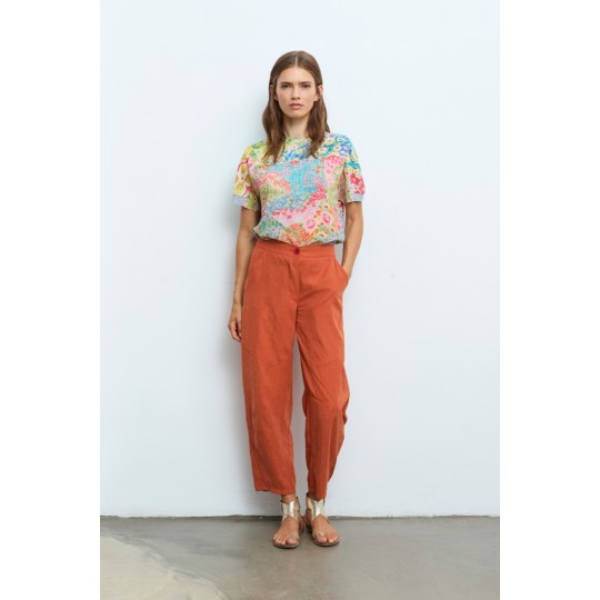 Blusa ALDO MARTINS estampado floral