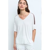 Camiseta ALDO MARTINS blanco roto