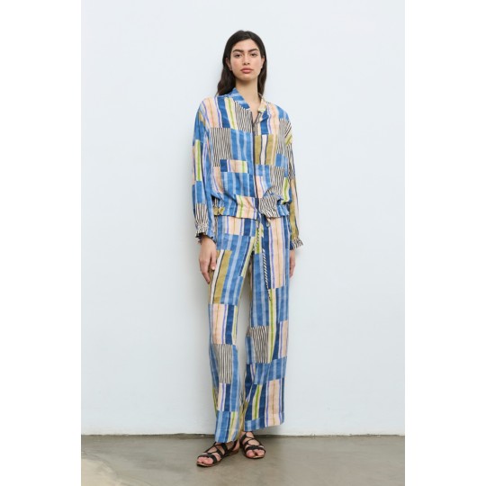 Chaqueta ALDO MARTINS tonos azules