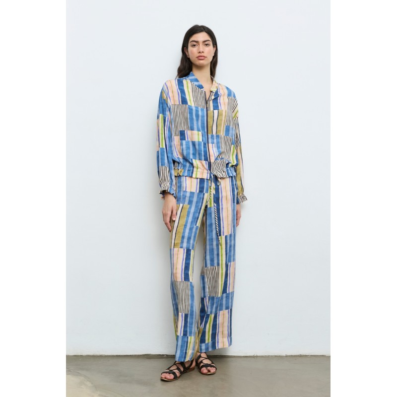 Chaqueta ALDO MARTINS tonos azules