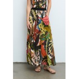 Falda ALDO MARTINS estampada