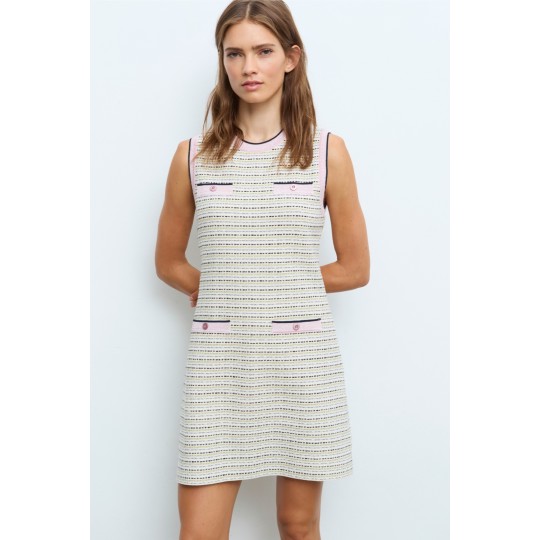 Vestido ALDO MARTINS tipo chanel