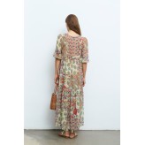 Vestido ALDO MARTINS estampado floral