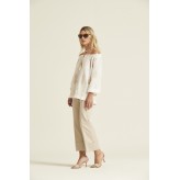 Blusa OKY COKY blanca arena