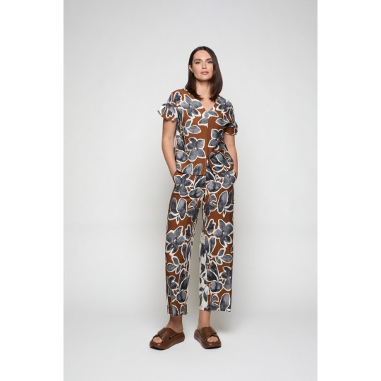 Blusa MERCEDES DE MIGUEL estampada