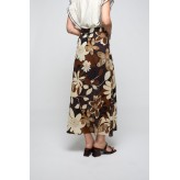 Falda MERCEDES DE MIGUEL estampada