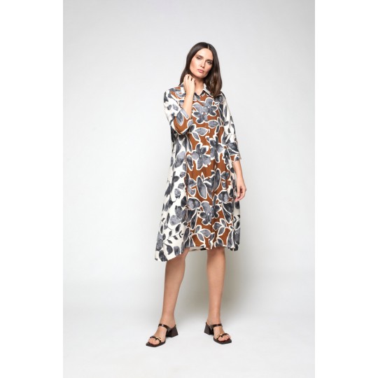 Vestido MERCEDES DE MIGUEL bicolor