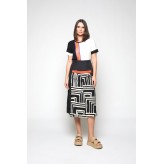 Falda MERCEDES DE MIGUEL negra