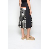 Falda MERCEDES DE MIGUEL negra