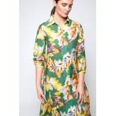 Vestido MERCEDES DE MIGUEL verde