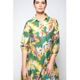 Vestido MERCEDES DE MIGUEL verde