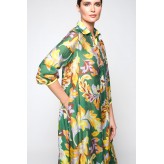 Vestido MERCEDES DE MIGUEL verde