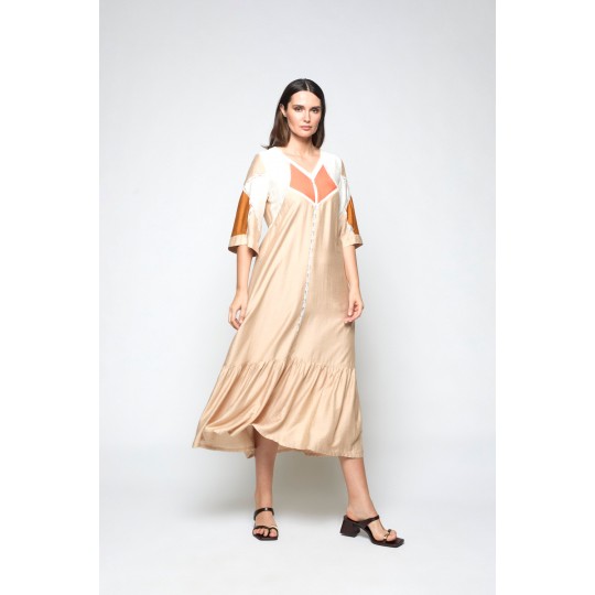 Vestido MERCEDES DE MIGUEL topo