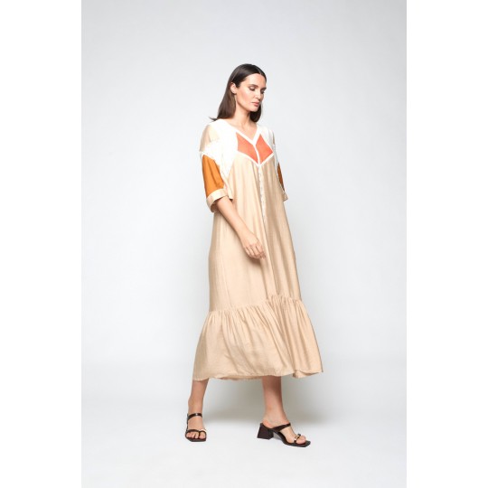 Vestido MERCEDES DE MIGUEL topo