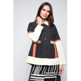 Cazadora MERCEDES DE MIGUEL tricolor