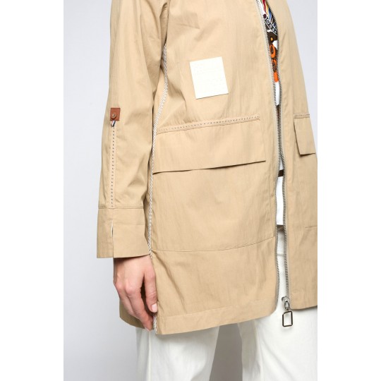 Gabardina MERCEDES DE MIGUEL camel