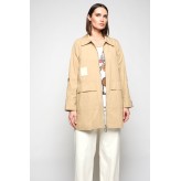 Gabardina MERCEDES DE MIGUEL camel