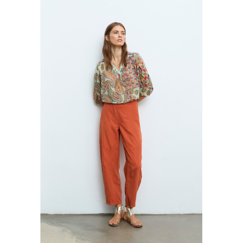 Blusa ALDO MARTINS estampada