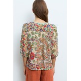 Blusa ALDO MARTINS estampada