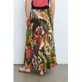 Falda ALDO MARTINS estampada