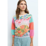 Jersey ALDO MARTINS estampado de flores