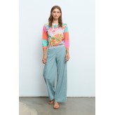 Jersey ALDO MARTINS estampado de flores