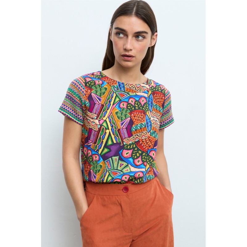 Camiseta ALDO MARTINS multicolor