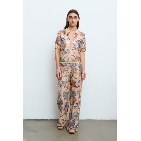 Blusa ALDO MARTINS lentejuelas