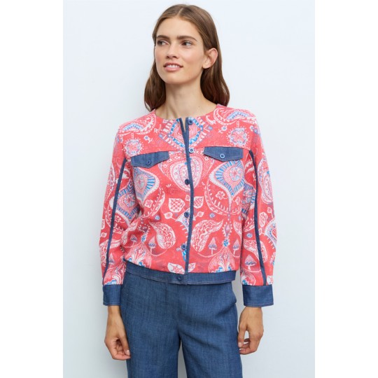 Chaqueta ALDO MARTINS estampada