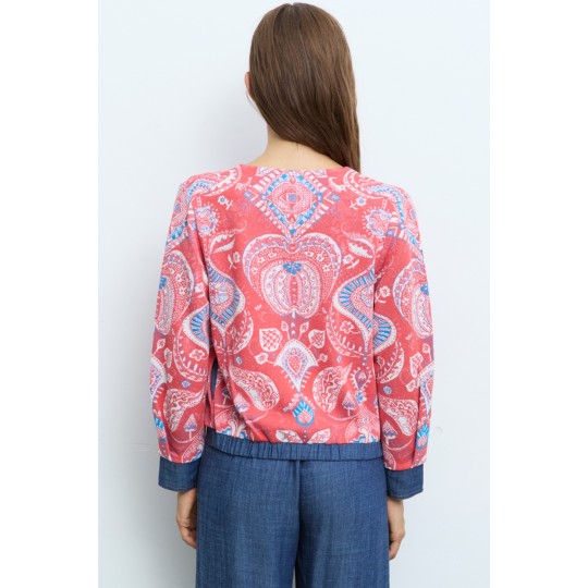 Chaqueta ALDO MARTINS estampada