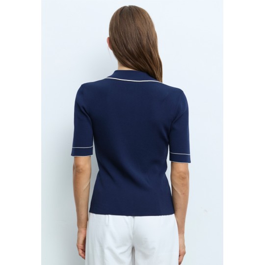 Polo ALDO MARTINS azul marino